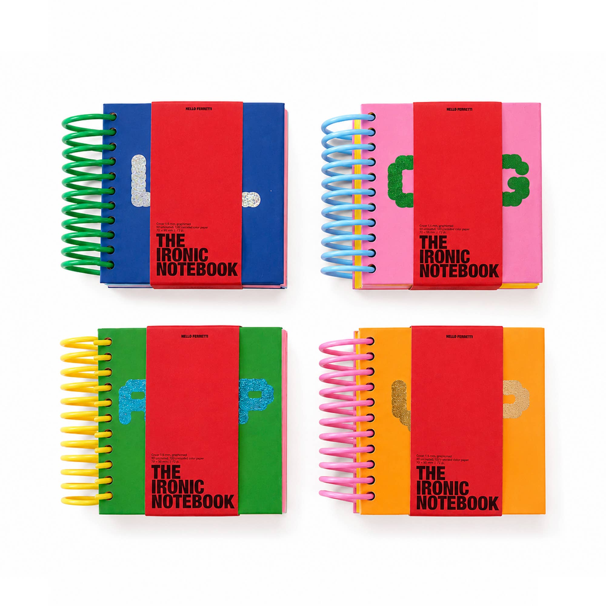 Carnet à spirale coloré