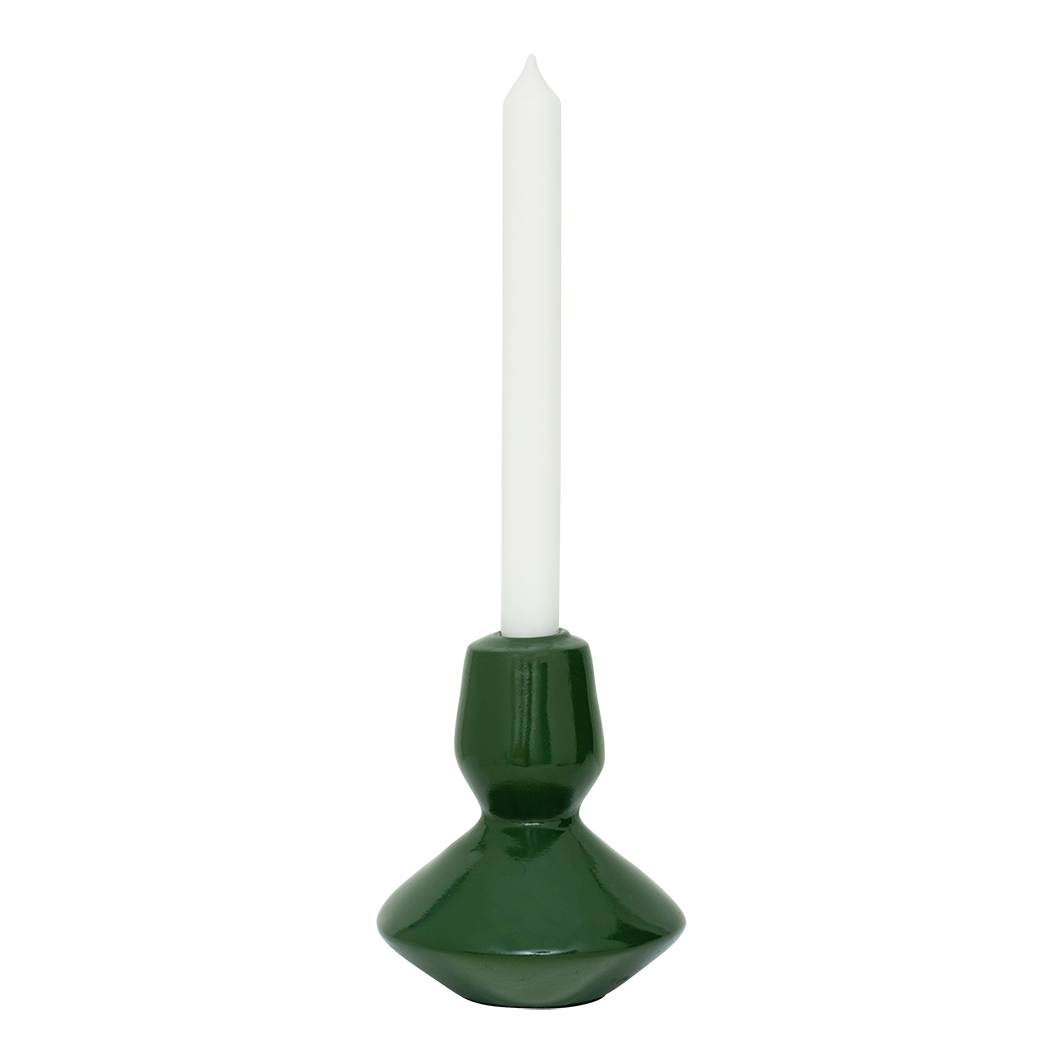 Bougeoir LOGAN - vert sapin