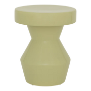 Table d'appoint SCULPTURAL - vert pâle