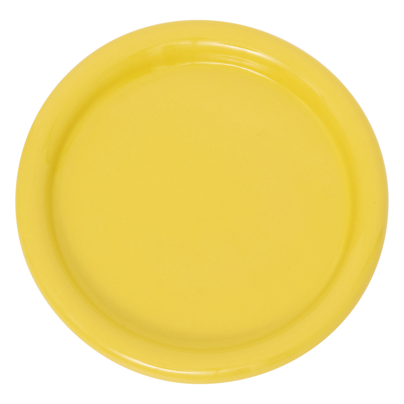 Assiette CURVADA - jaune