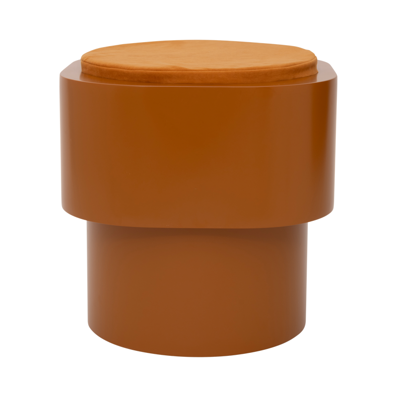 Table d'appoint / Tabouret - Adobe