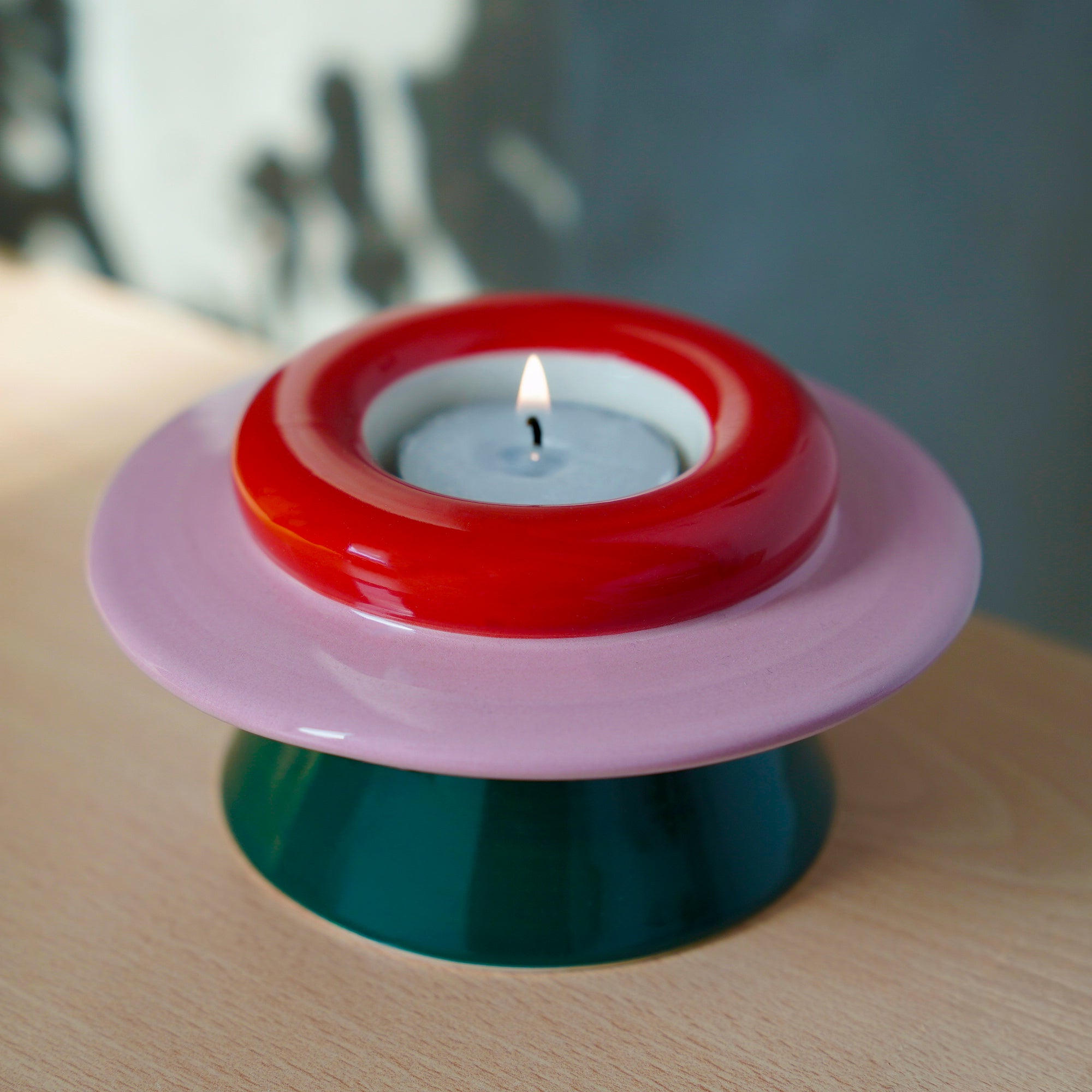 Bougeoir rond