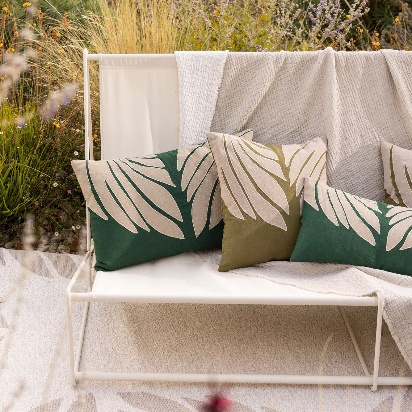 Coussin NILOS Abysse - 30x50 cm