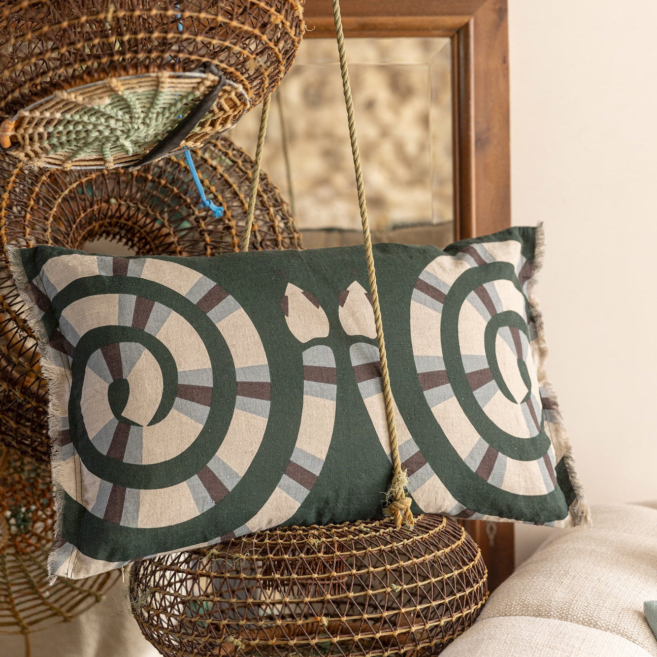 Coussin ZEFF YOKA Abysse - 40x65cm