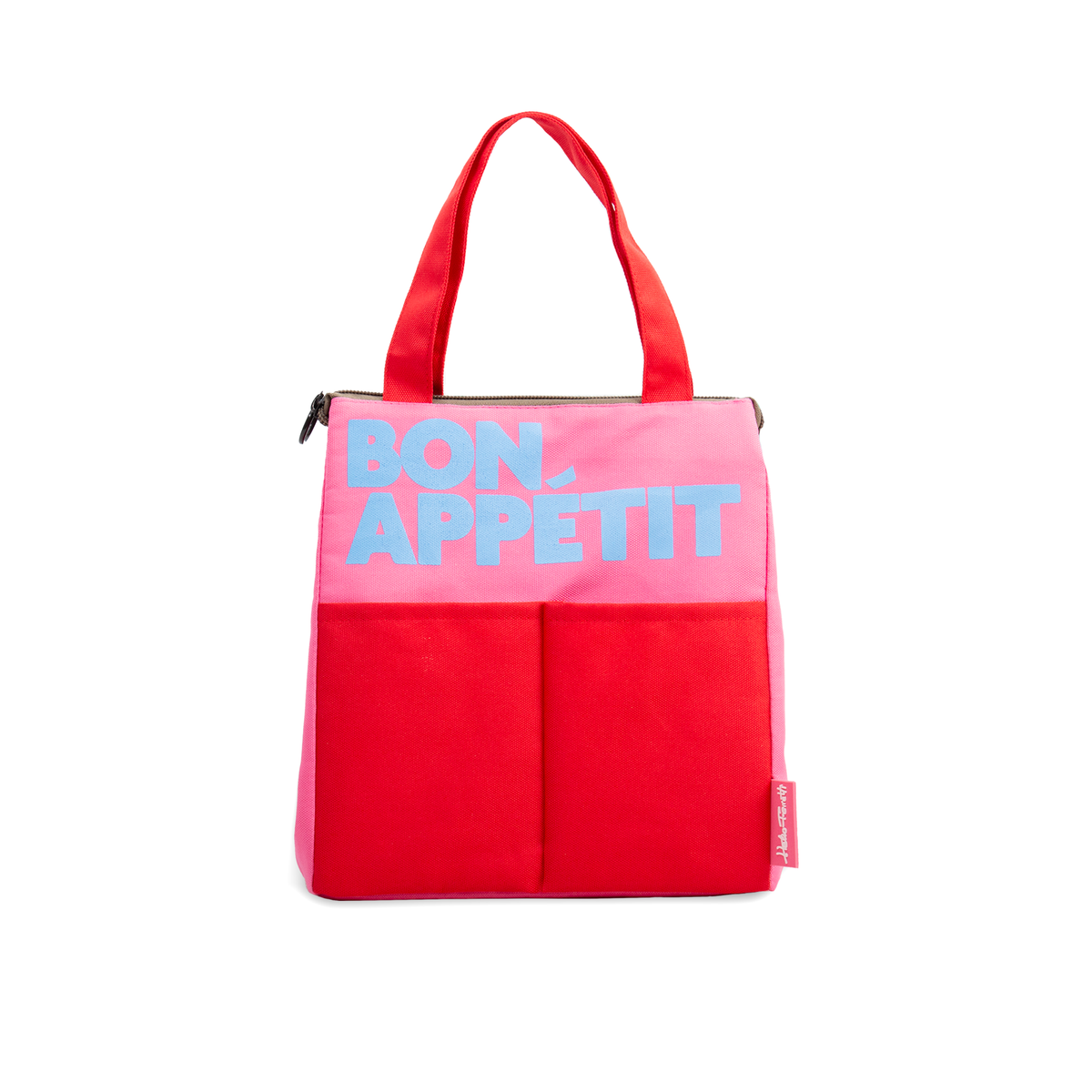 Sac déjeuner isotherme multicolore “Bon Appétit”