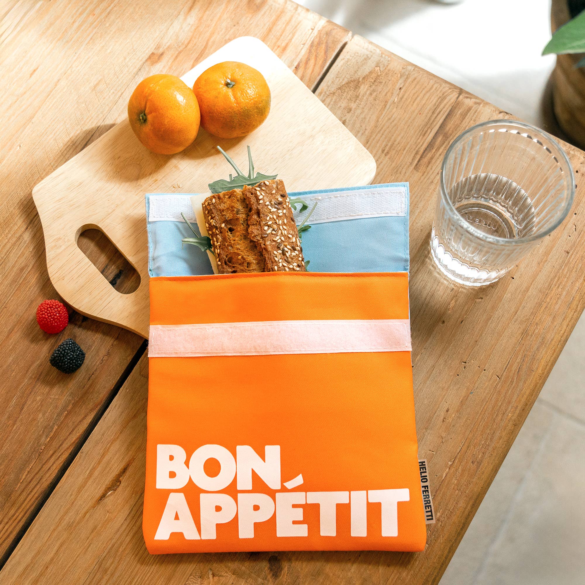 Sac à goûter “Bon Appétit” - orange