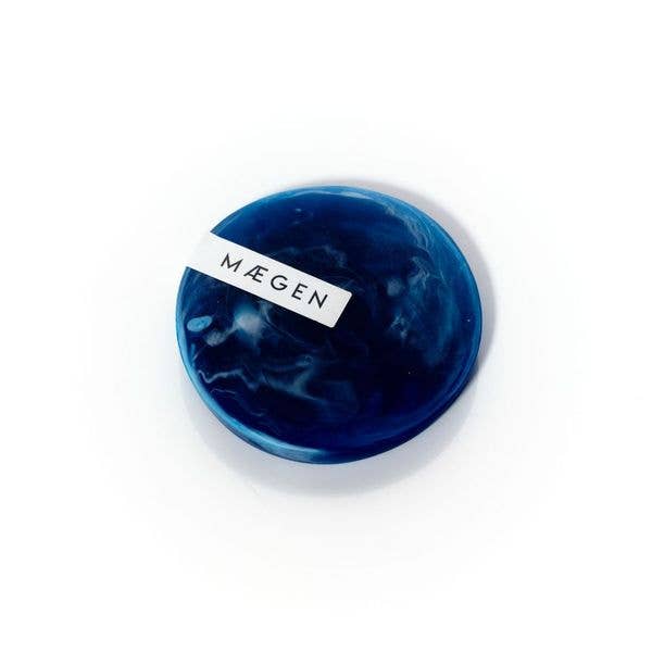 Sous-verre - cobalt