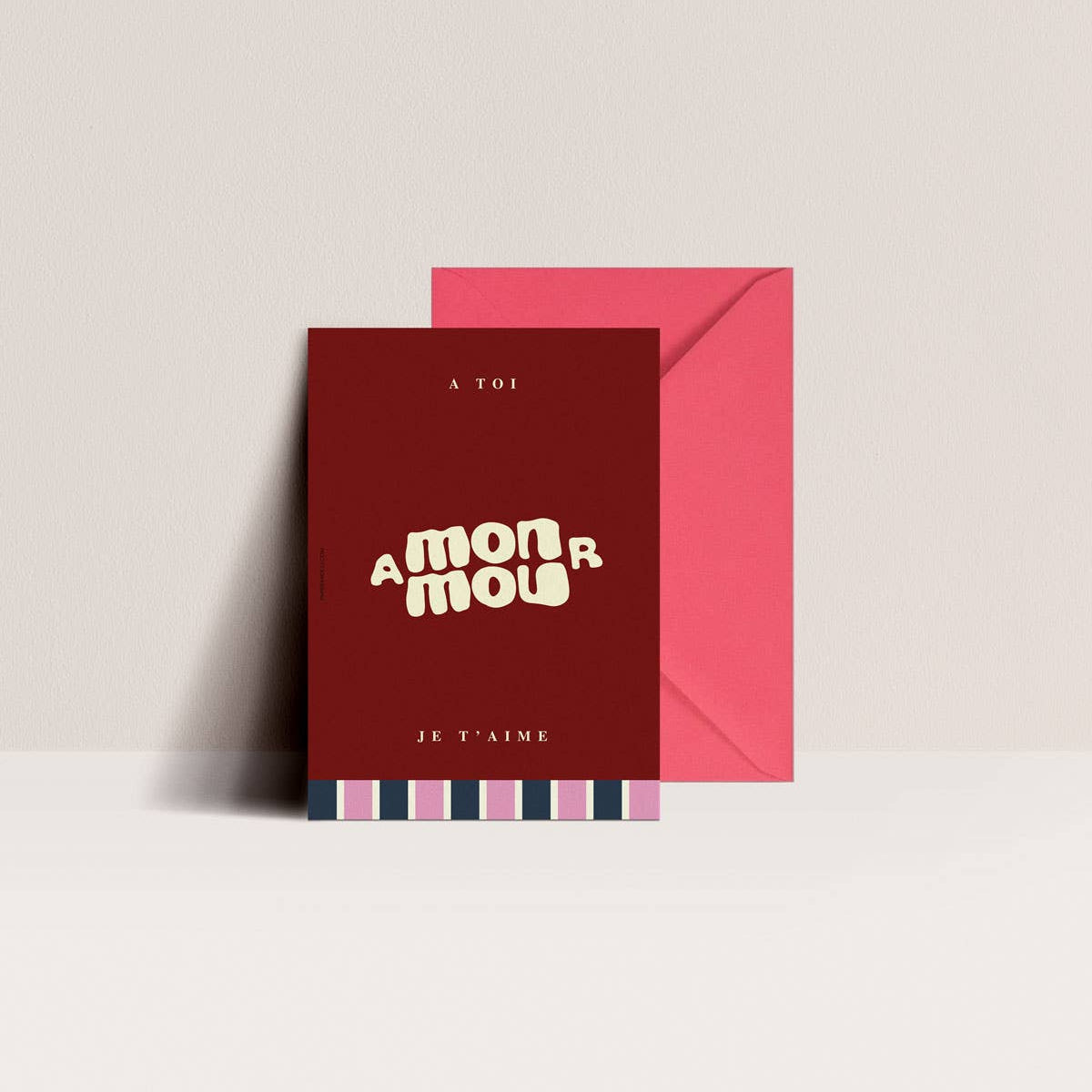 Carte - Toi mon amour