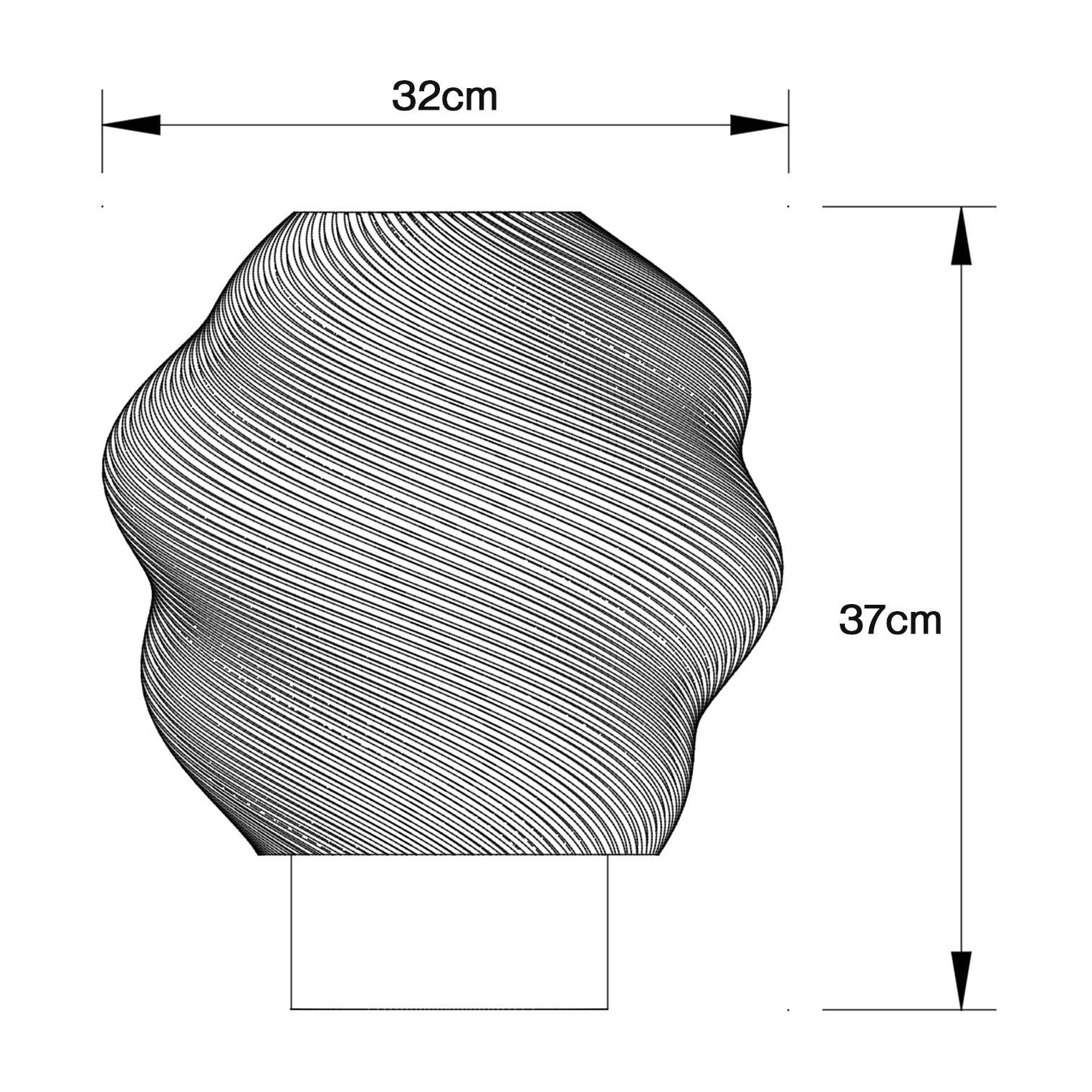 Lampe Air Grande Opale