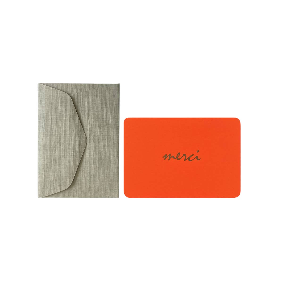Mini carte et enveloppe – MERCI