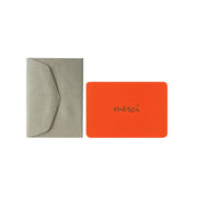 Mini carte et enveloppe – MERCI