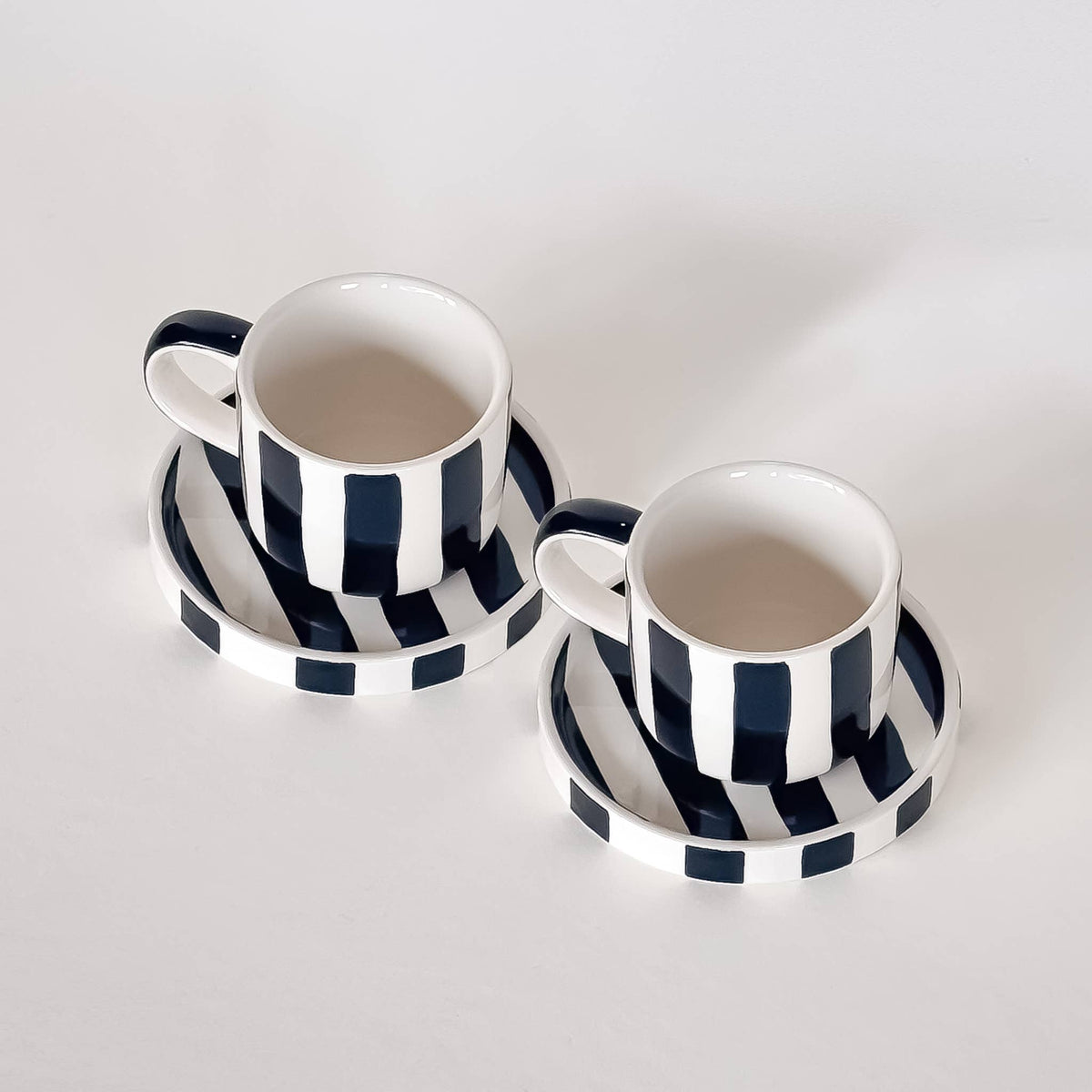 Set de 2 tasses espresso NOIR VOLCAN