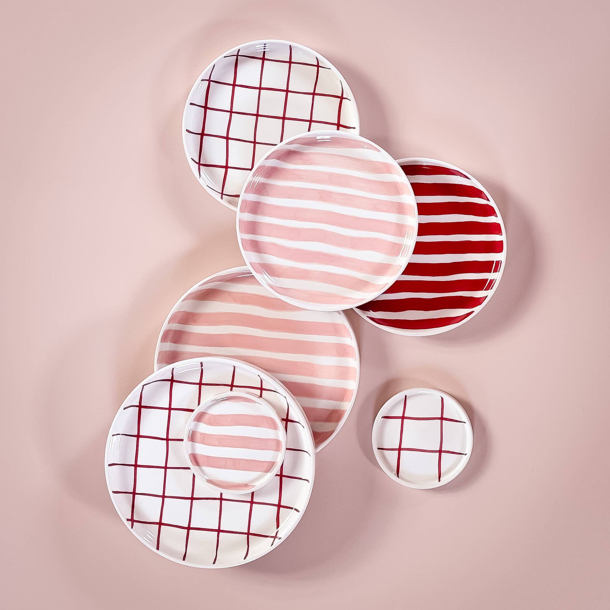 Grande bol STRIPES - incanto rose