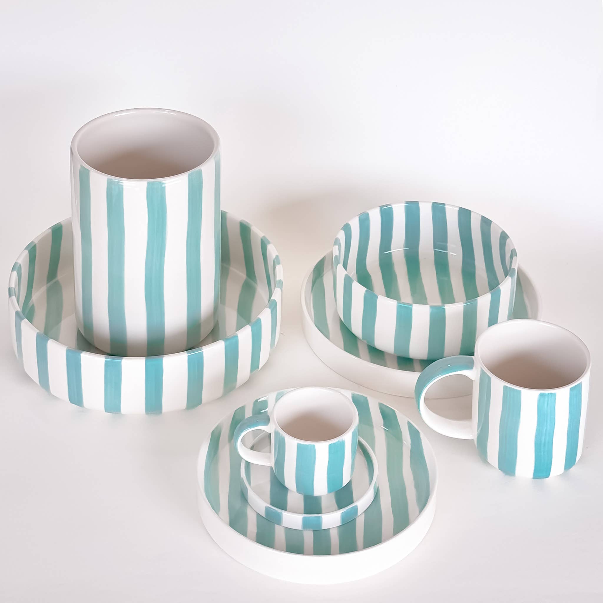 Bol STRIPES - amalfi mint