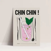 Affiche Chin Chin ! 30 × 40 cm