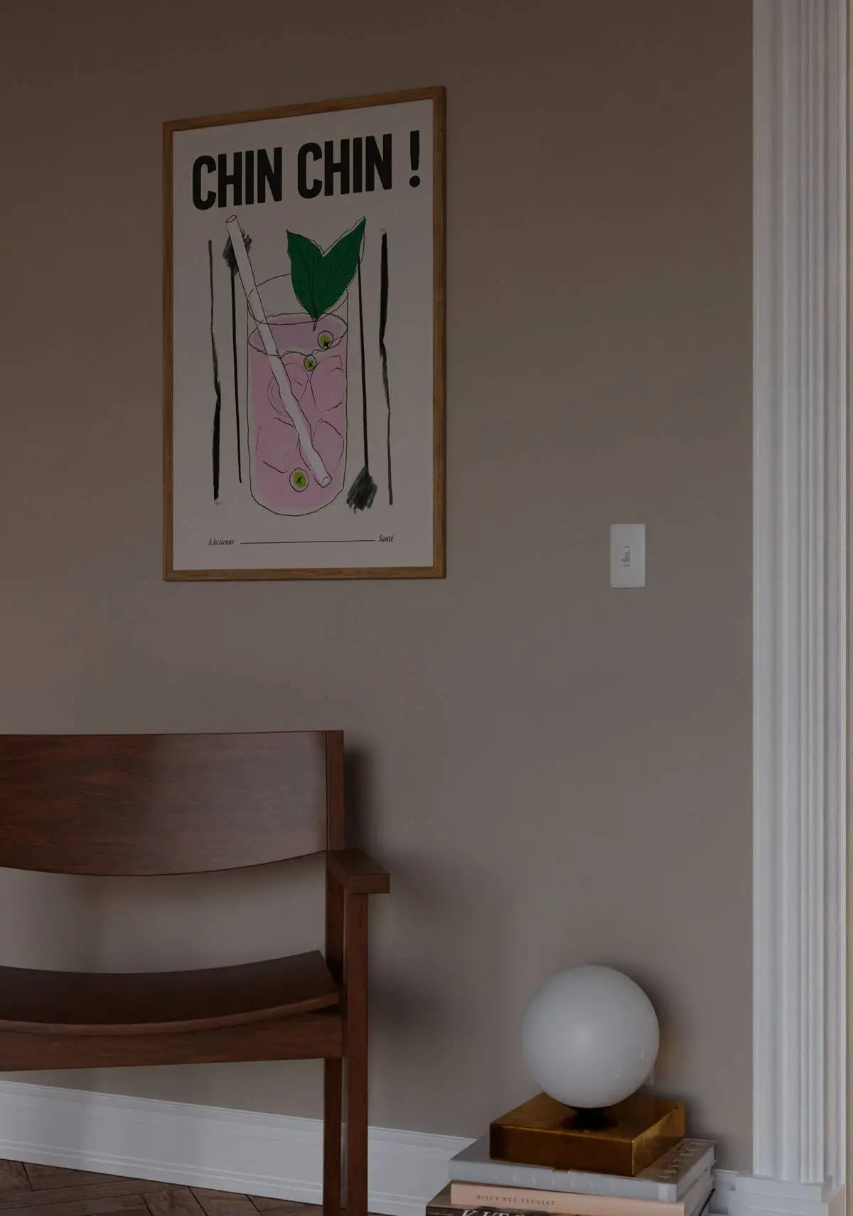 Affiche Chin Chin ! 30 × 40 cm