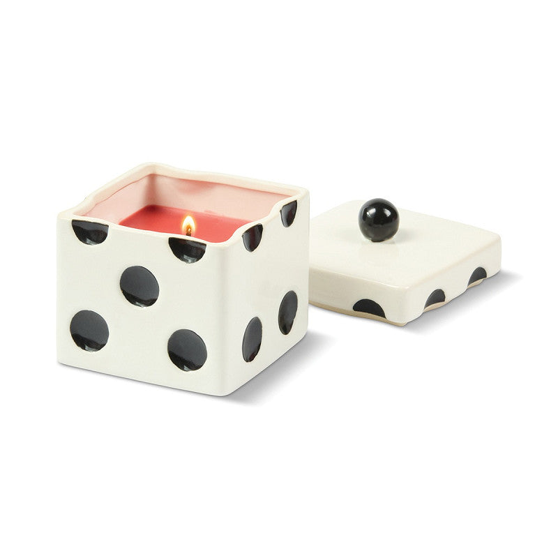 Bougie parfumée LUCKY DICE - Tobacco Patchouli