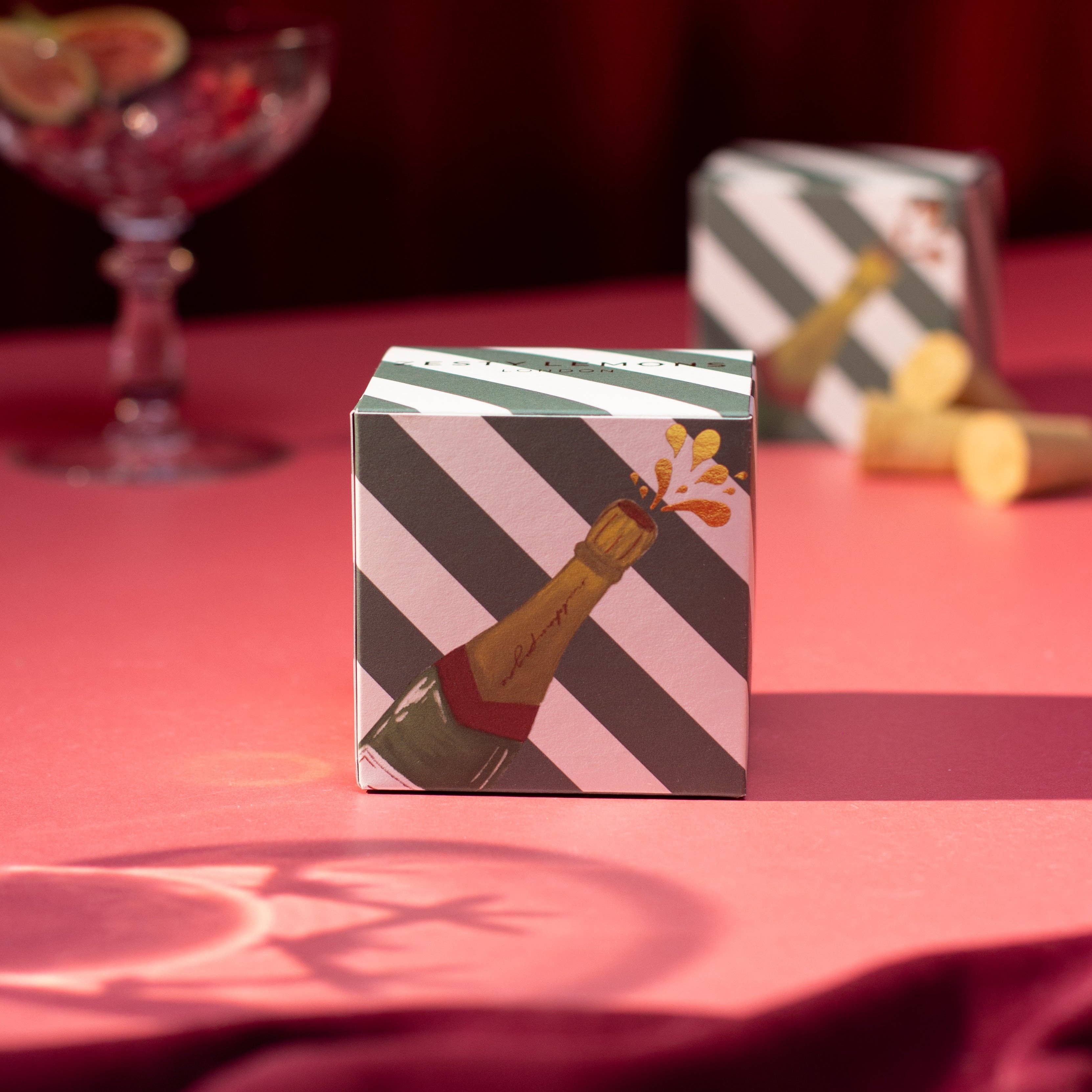 Coffret bougies chauffe-plat CELEBRATE (Boîte de 2) - Bulles Rosées & Pomélo