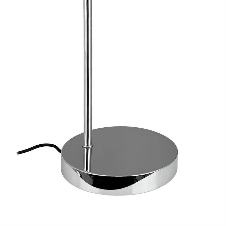 Lampe à poser OCEAN bleu & chrome