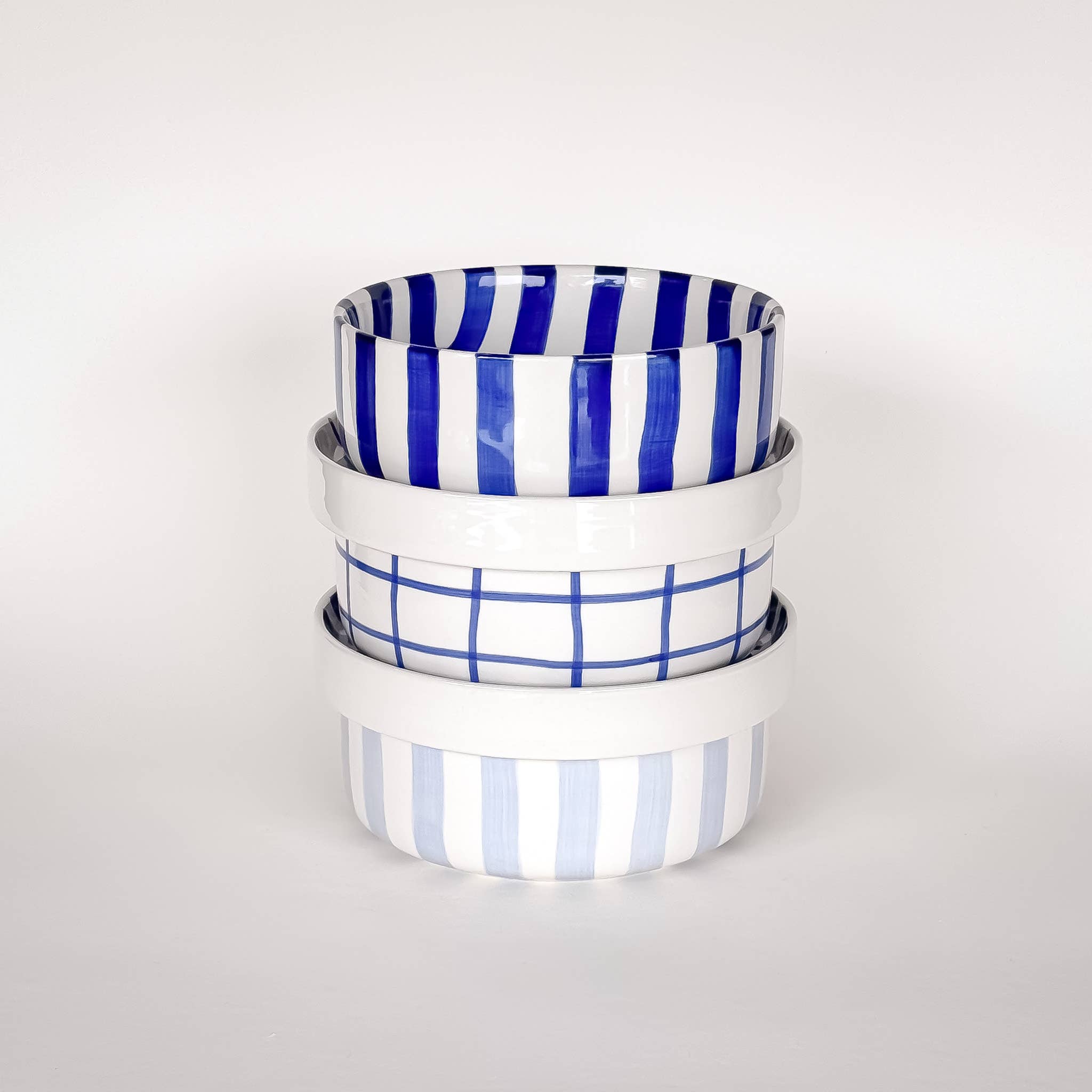 Bol STRIPES - Mare blue