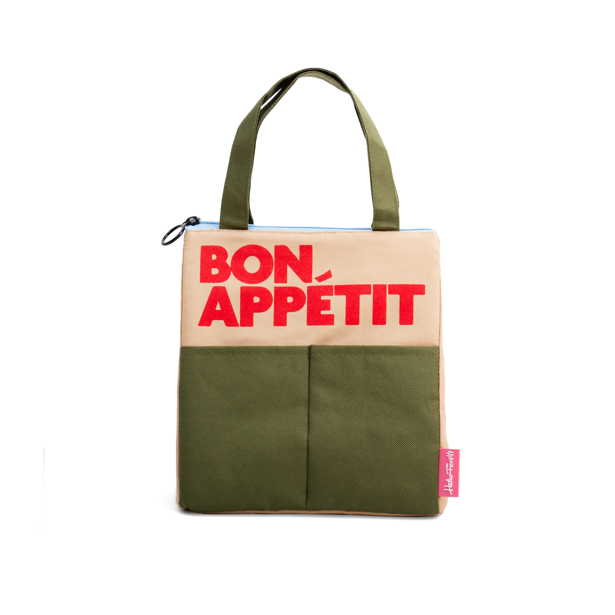 Sac déjeuner isotherme multicolore “Bon Appétit”