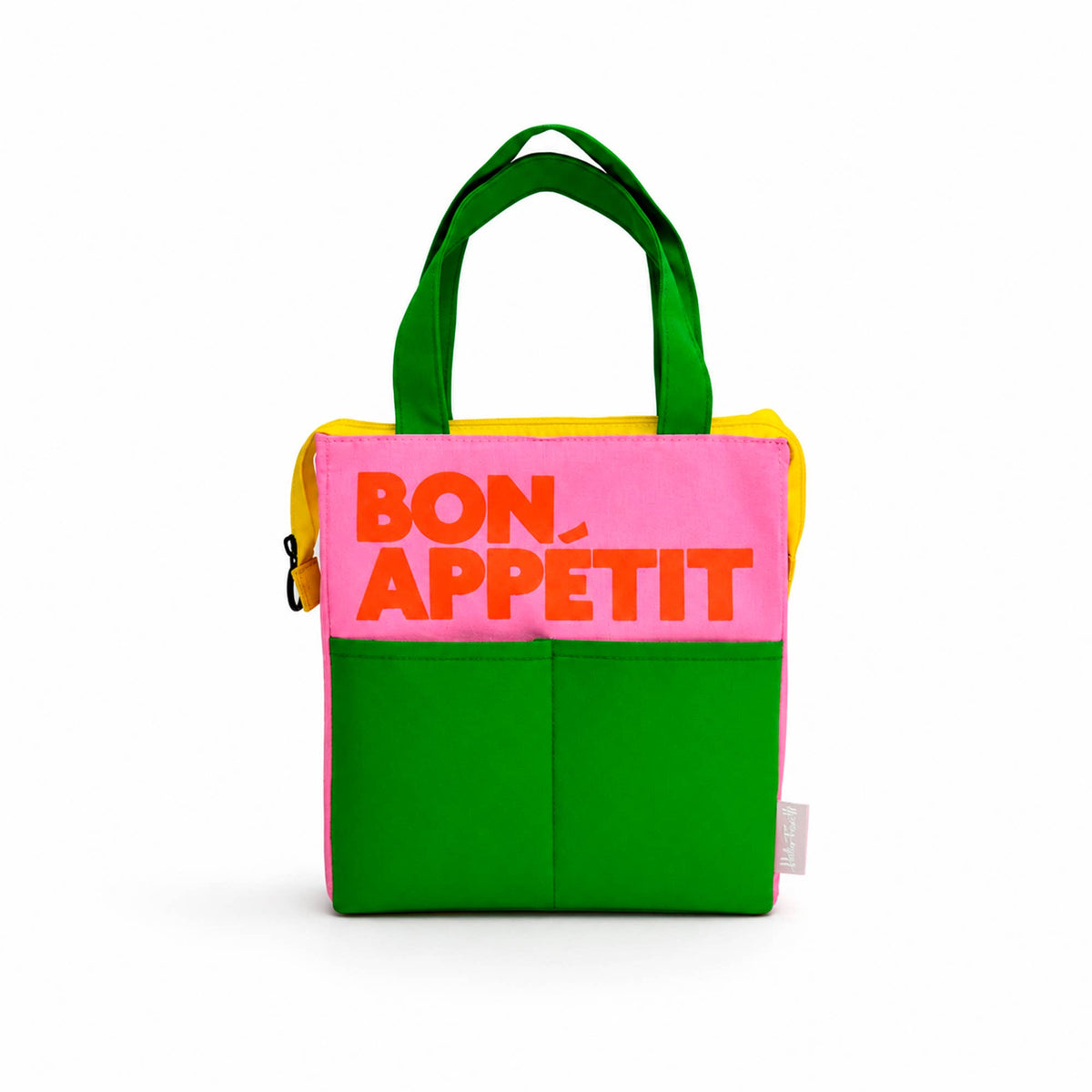 Sac déjeuner isotherme multicolore “Bon Appétit”