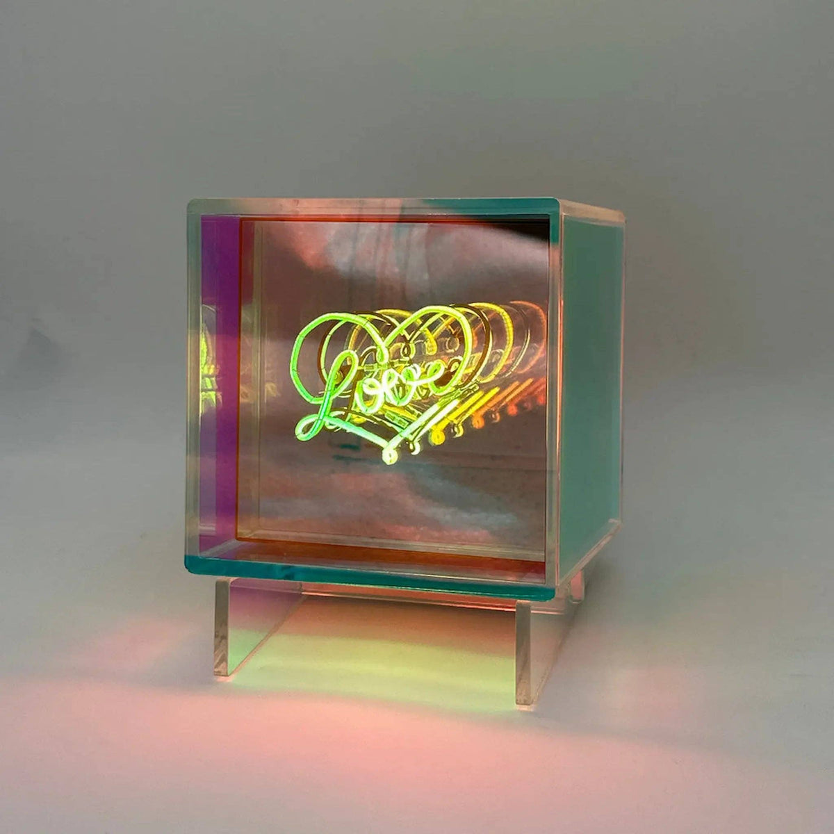 Cube lumineux LOVE