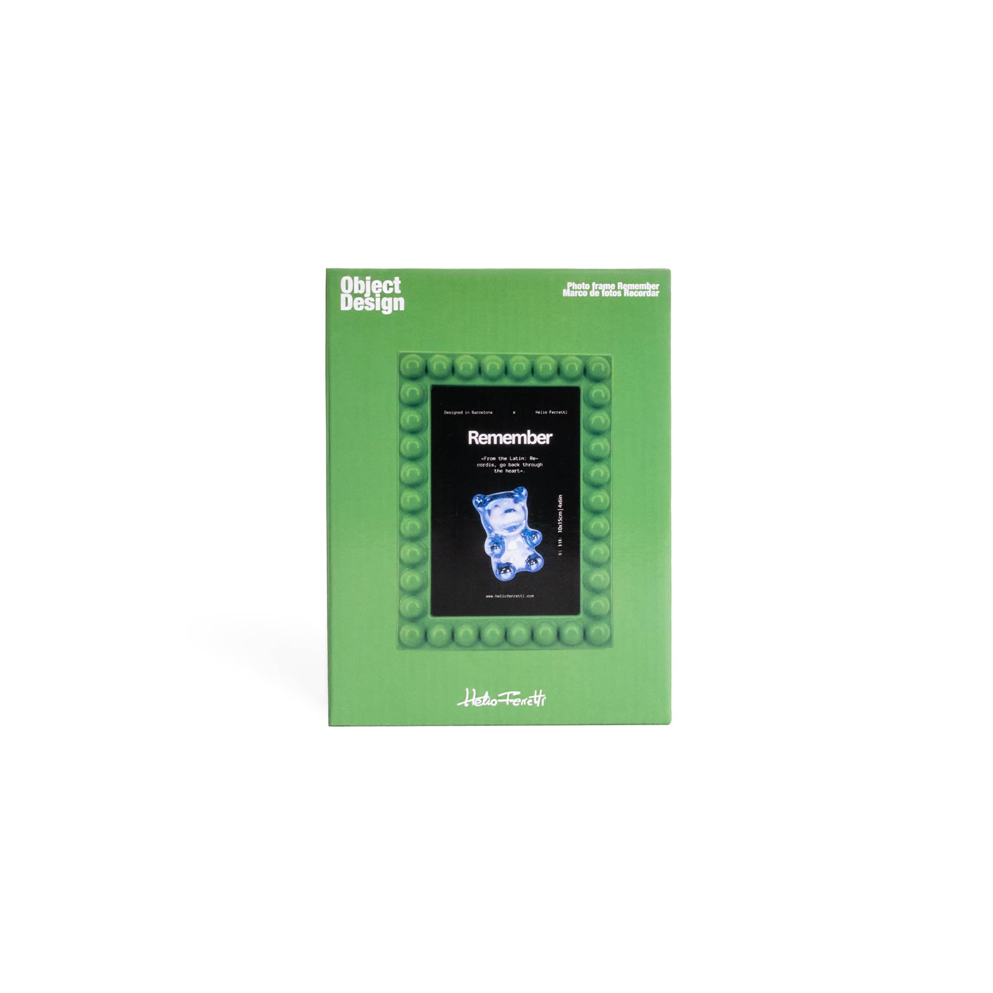 Cadre photo MEMORY - vert