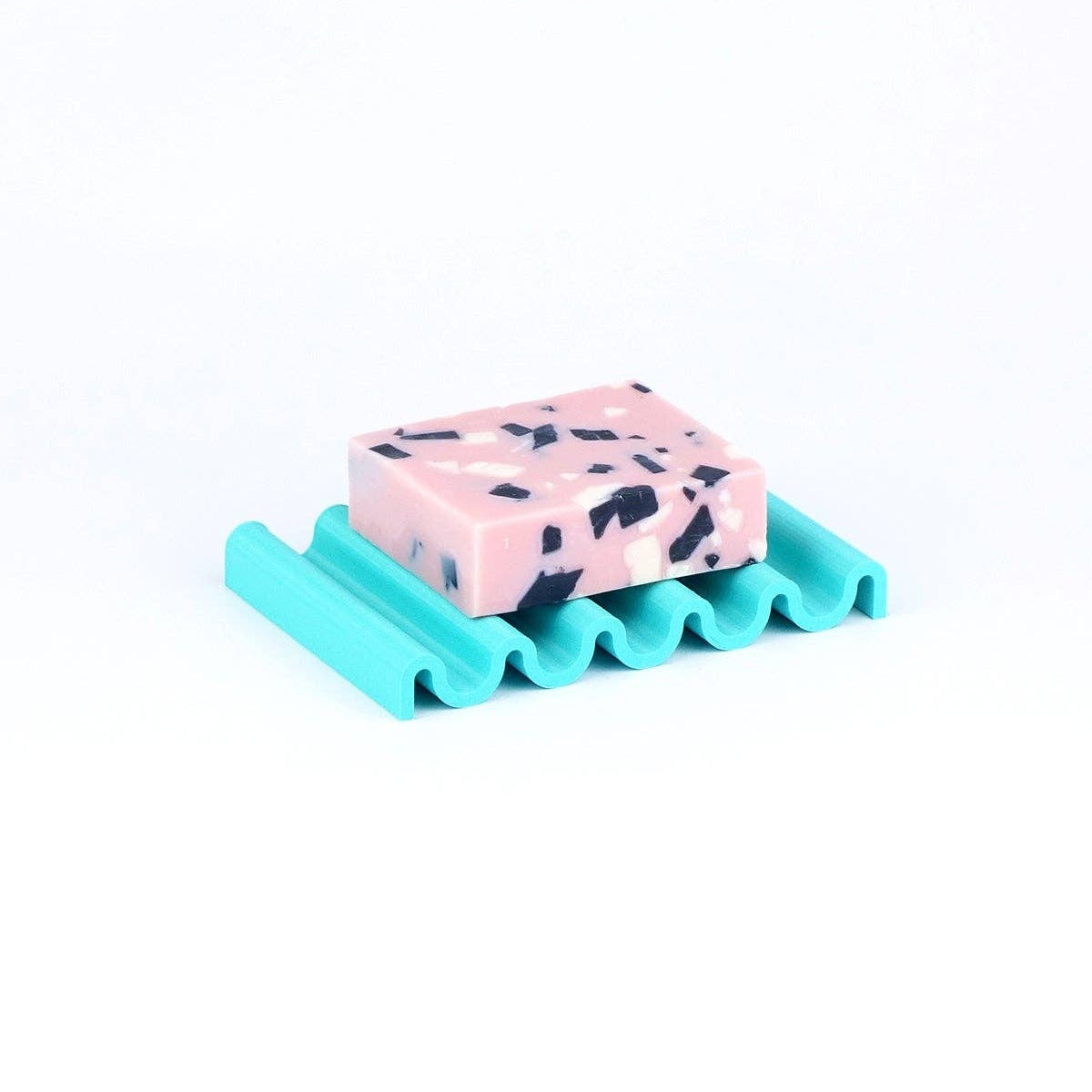 Porte-savon en PET recyclé - Onde caribéenne