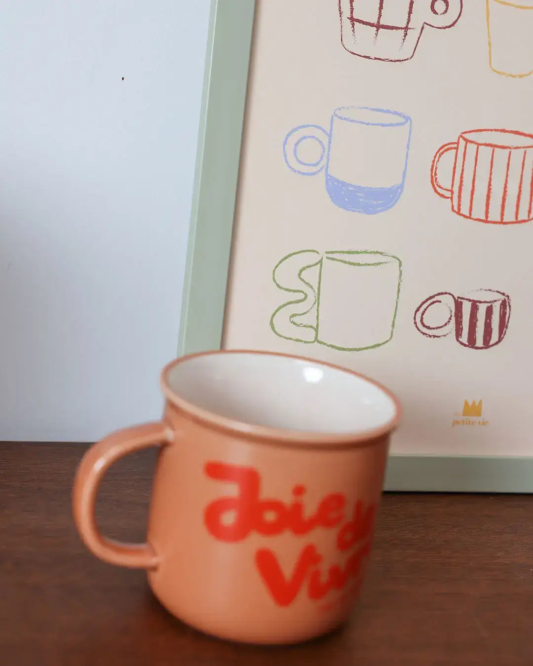 Affiche - Les tasses