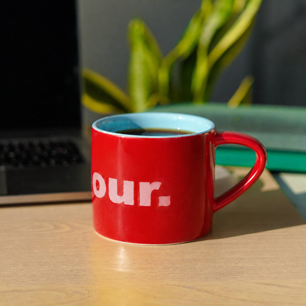 Mug BONJOUR - rouge