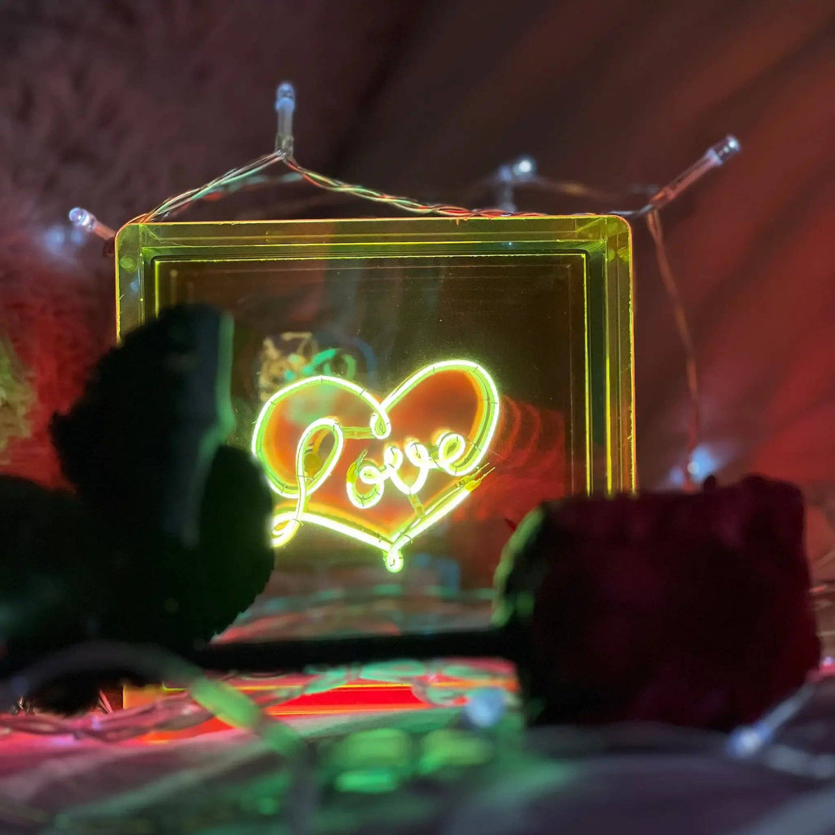 Cube lumineux LOVE