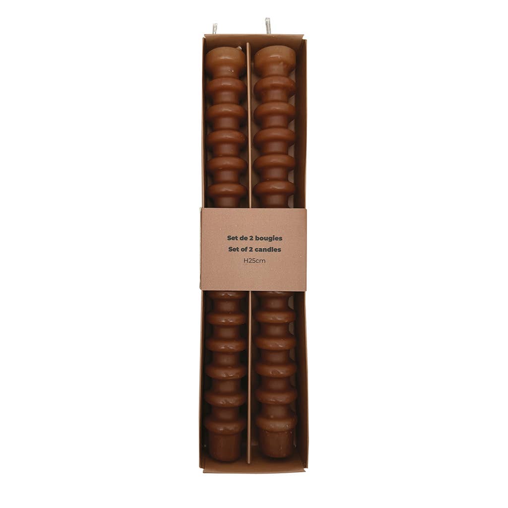 Bougies avec anneaux (25 cm)