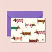 Carte - Teckel Birthday