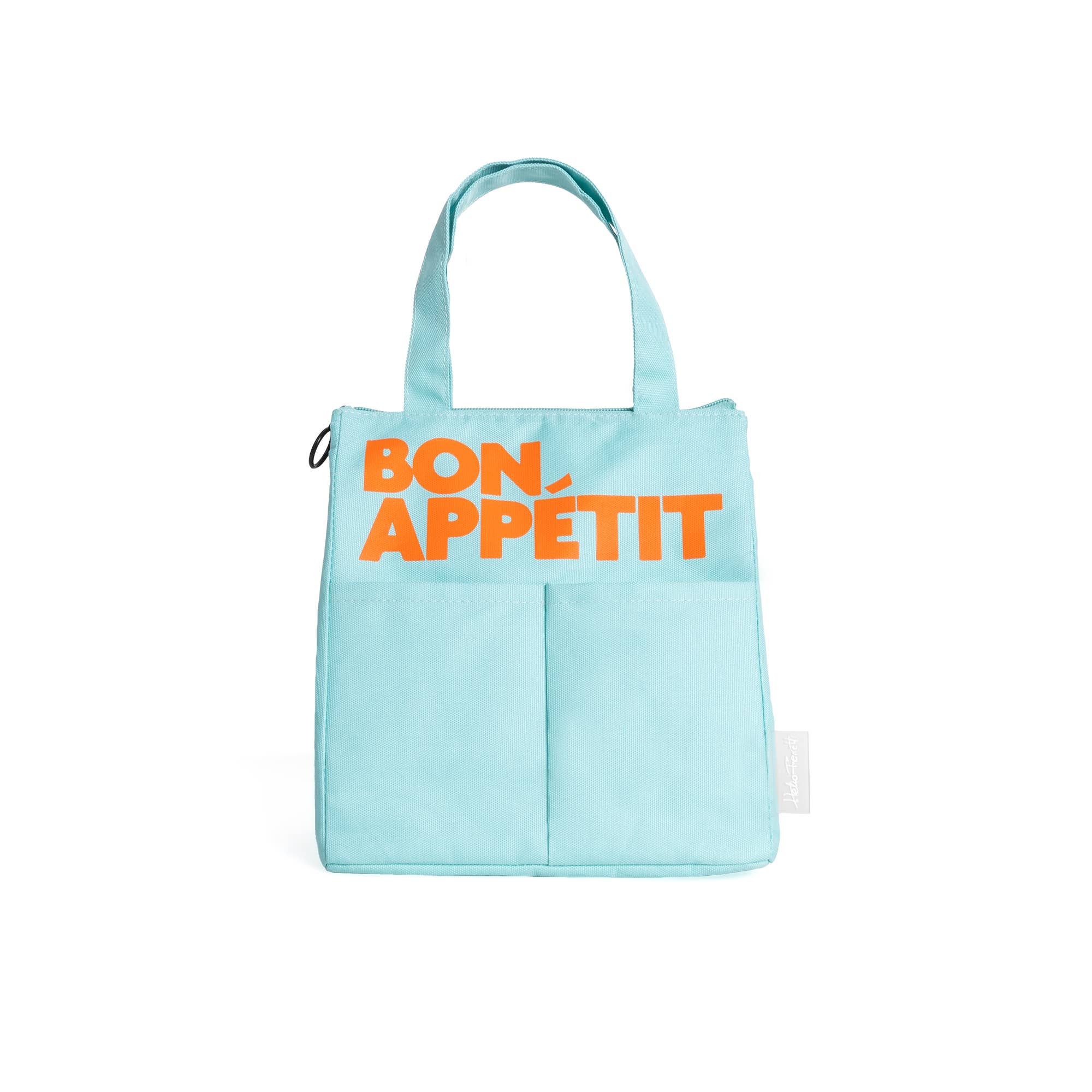 Sac déjeuner isotherme “Bon Appétit” – Vert menthe