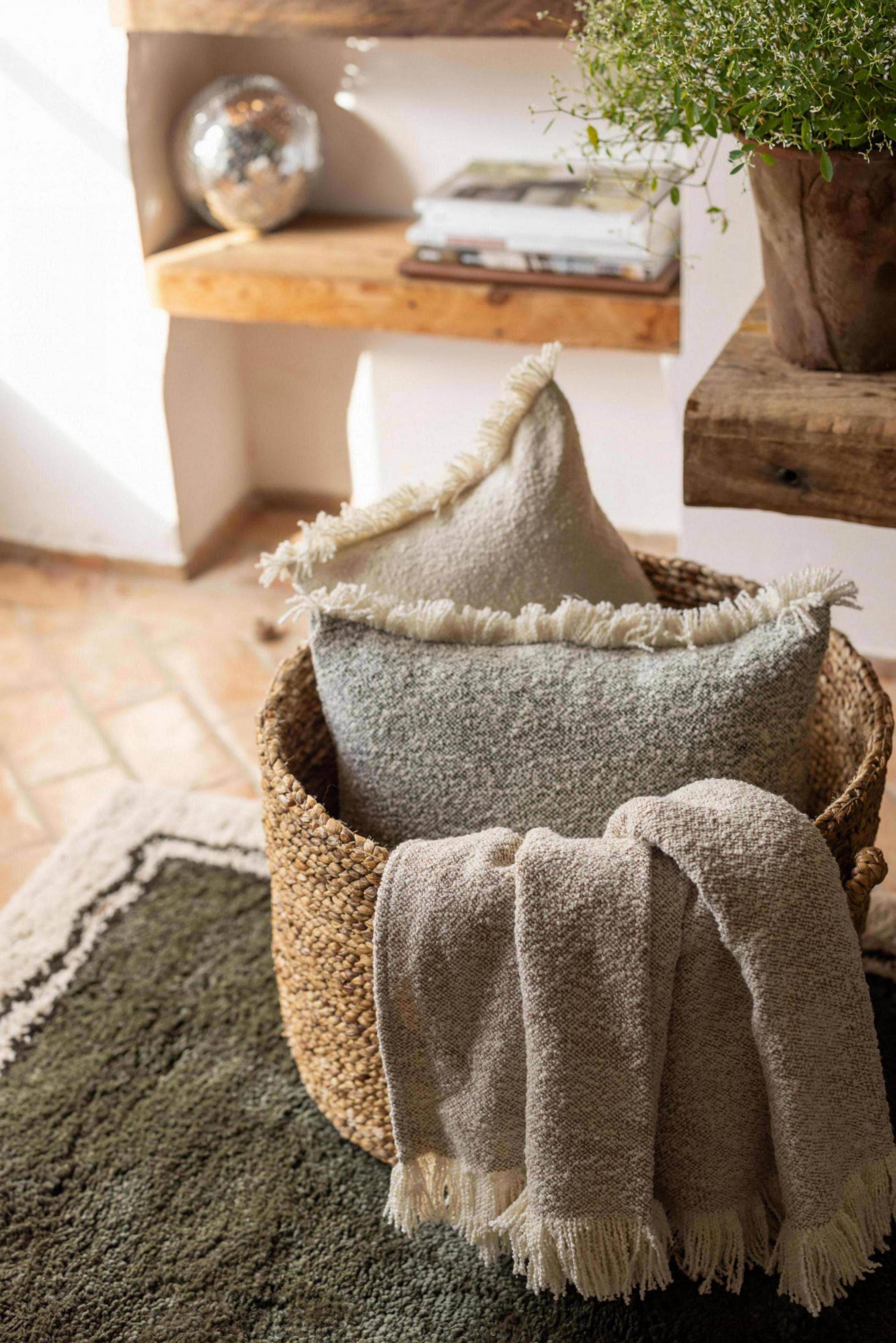 Coussin bouclette JANE