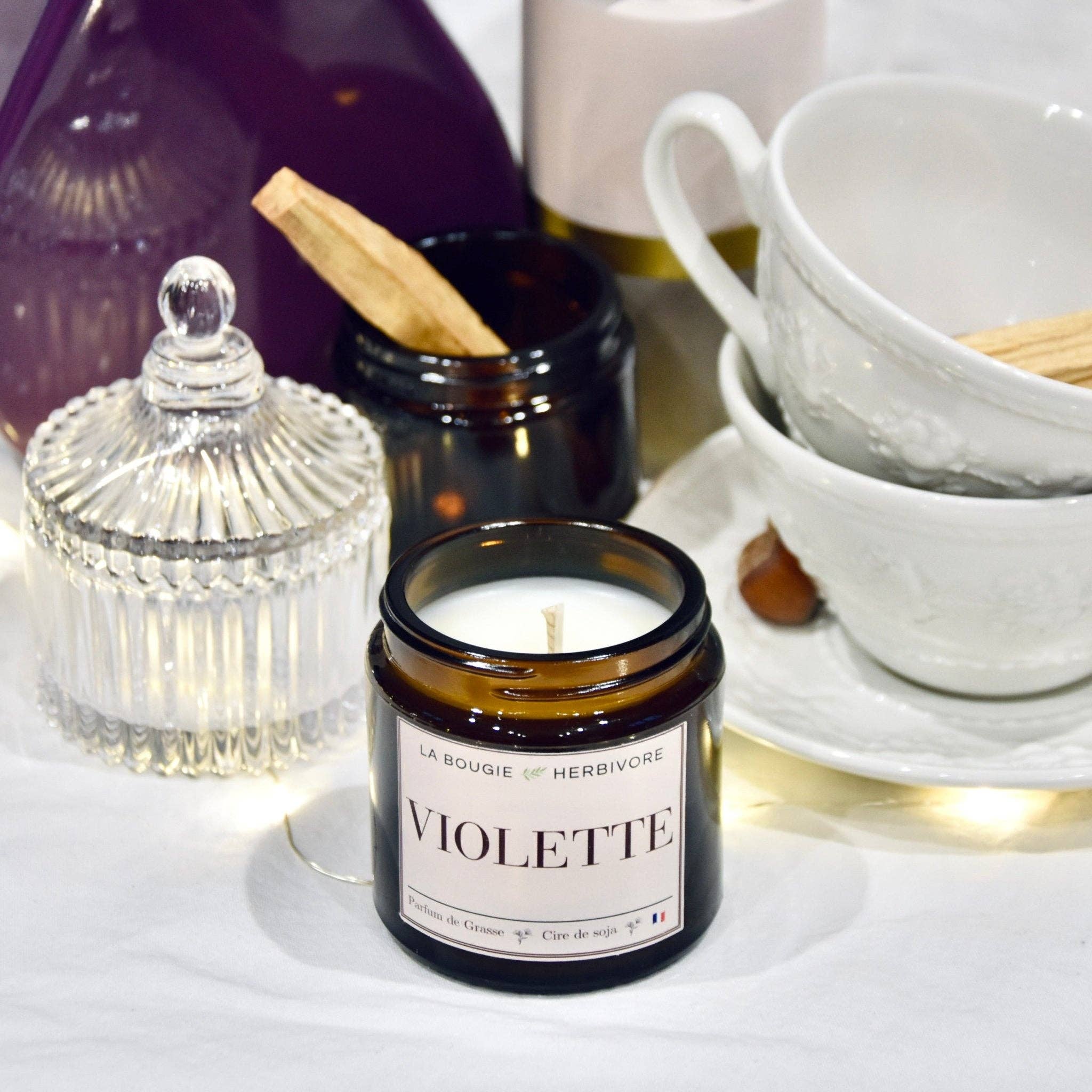 Bougie parfumée VIOLETTE