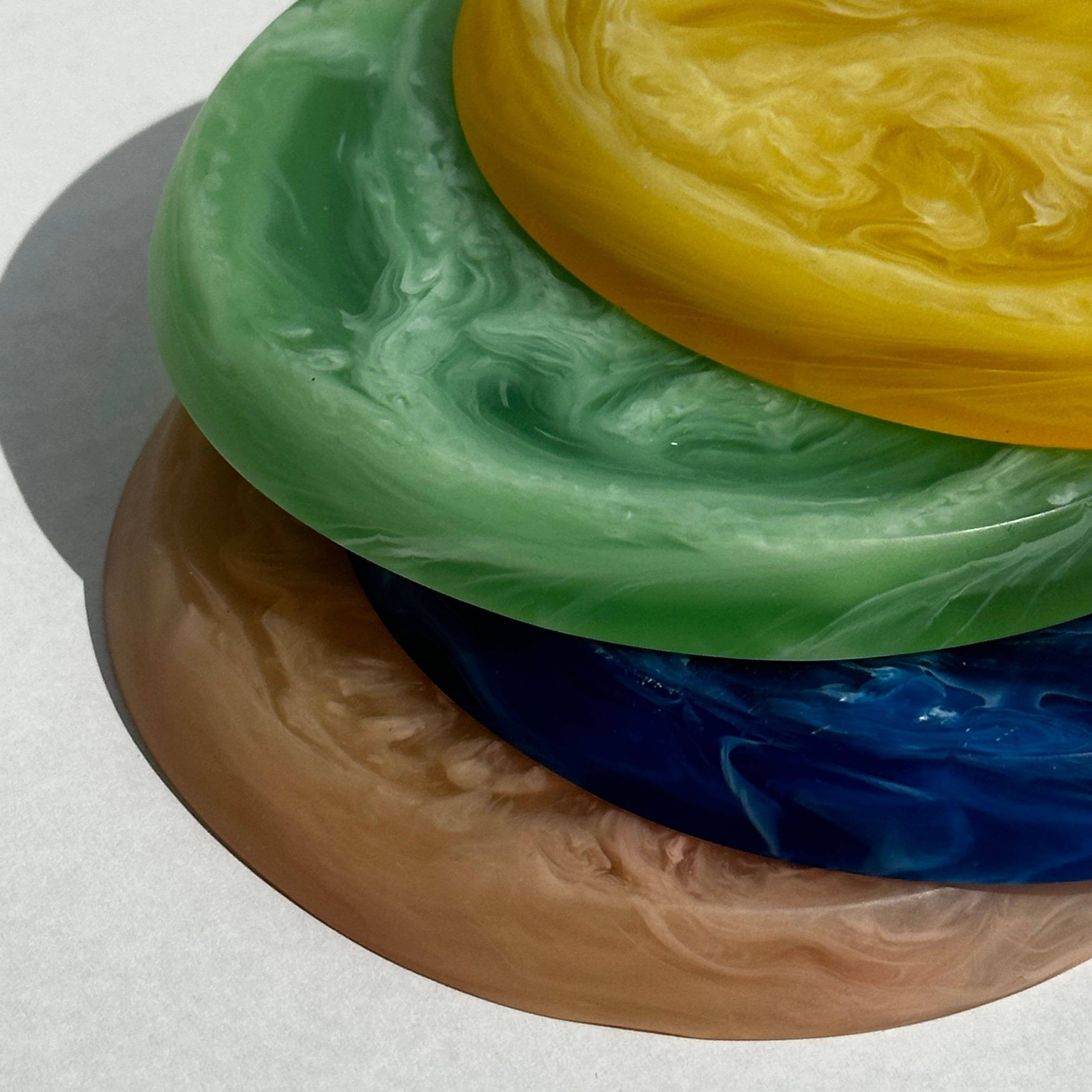 Sous-verre - olive