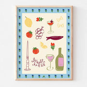 Affiche - Table d'été