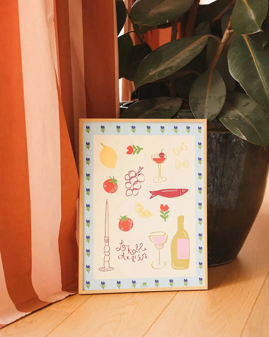 Affiche - Table d'été