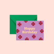 Mini carte - Happy birthday