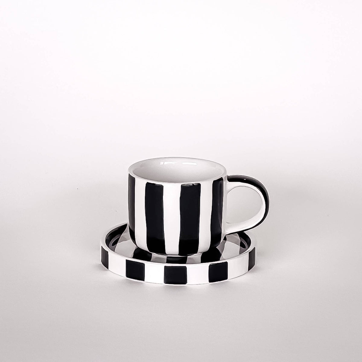 Set de 2 tasses espresso NOIR VOLCAN