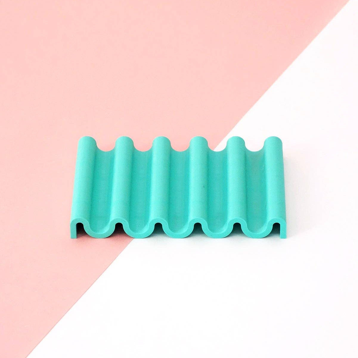 Porte-savon en PET recyclé - Onde caribéenne