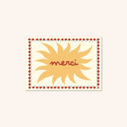 Mini carte - Merci soleil