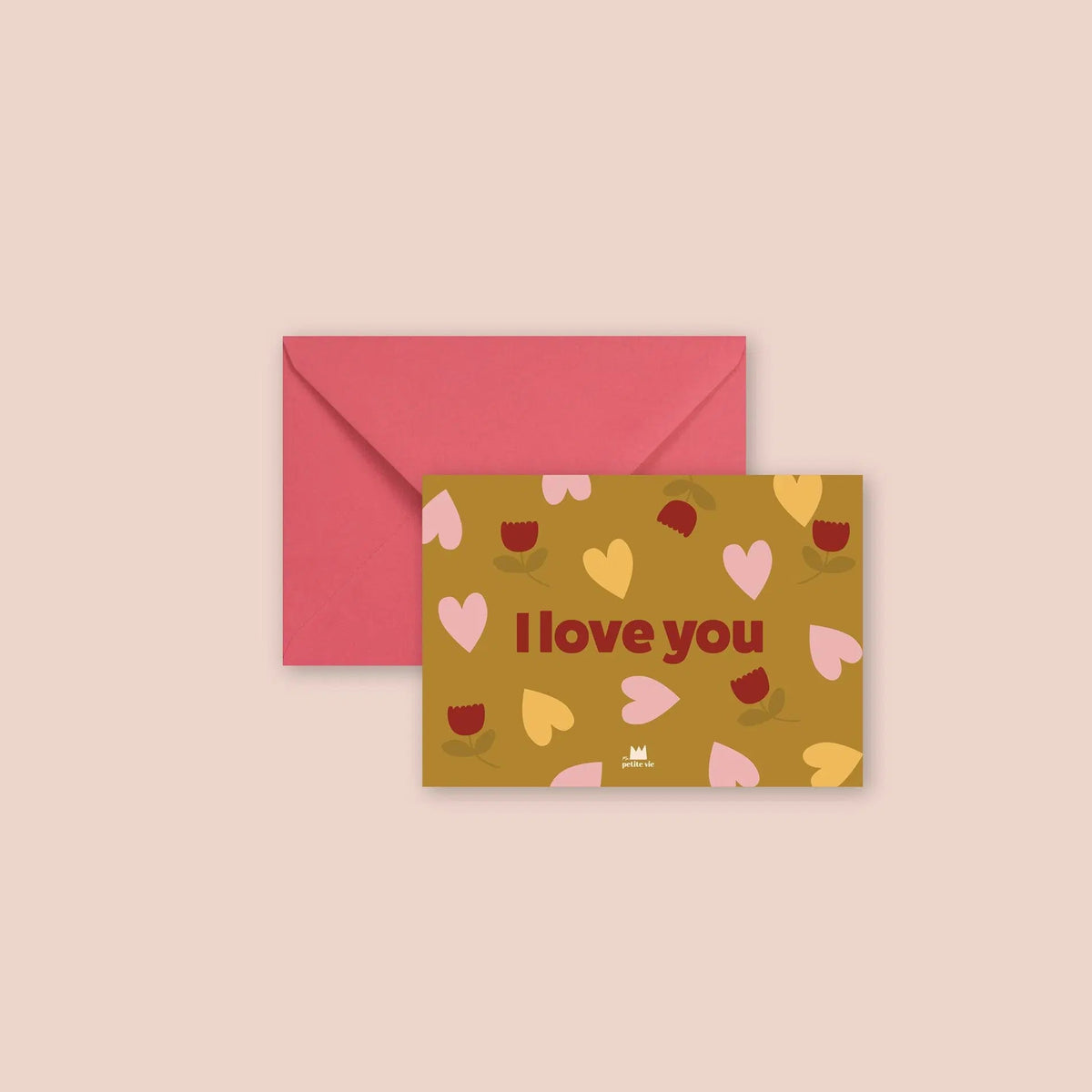 Mini carte - I love you