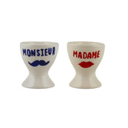 Set de 2 coquetiers Madame & Monsieur