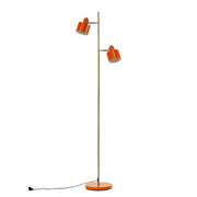 Lampadaire OCEAN orange & laiton