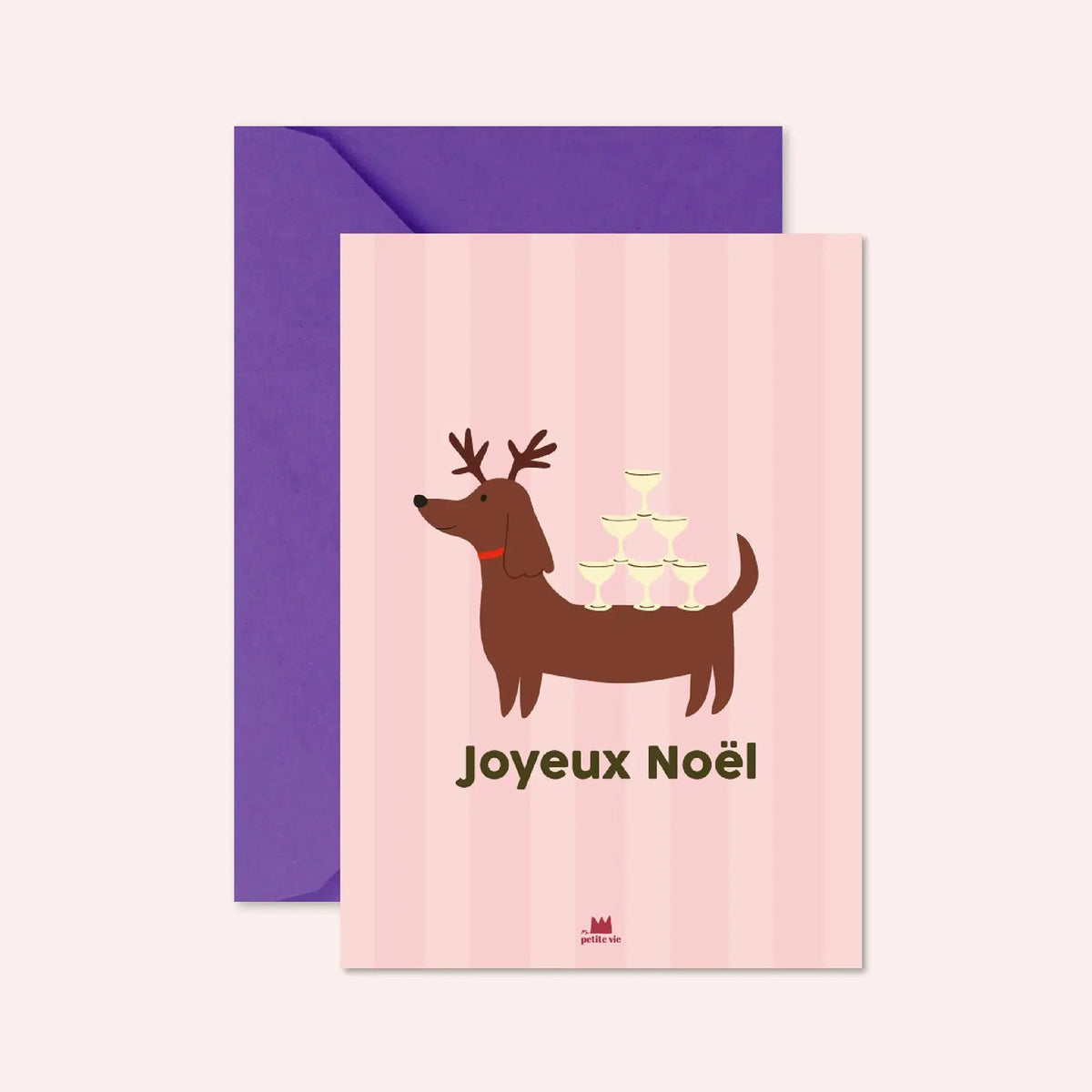 Carte - Joyeux Noël Chien