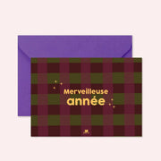 Carte - Merveilleuse année