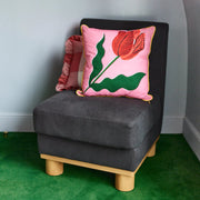 Coussin JAMES tulipe